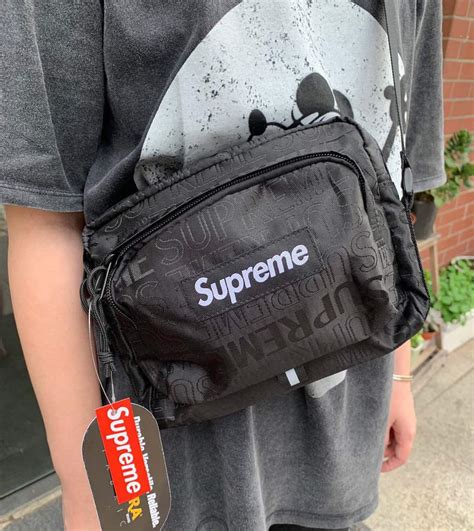 fake supreme shoulder bag fw18|is a supreme bag genuine.